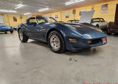 1980 Dark Blue Corvette Manual Transmission For Sale