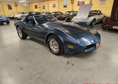 1980 Dark Blue Corvette Manual Transmission For Sale