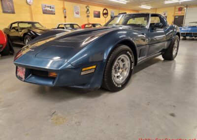 1980 Dark Blue Corvette Manual Transmission For Sale