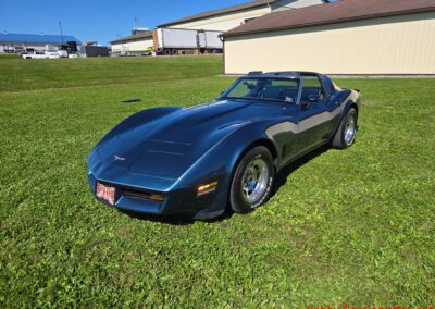 1980 Dark Blue Corvette Manual Transmission For Sale