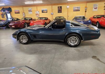 1980 Dark Blue Corvette Manual Transmission For Sale