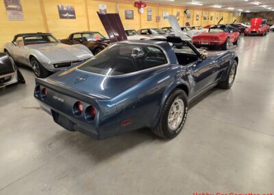 1980 Dark Blue Corvette Manual Transmission For Sale