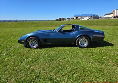 1980 Dark Blue Corvette Manual Transmission For Sale