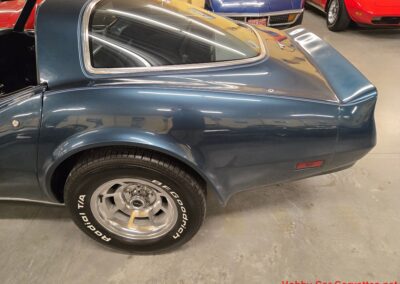 1980 Dark Blue Corvette Manual Transmission For Sale