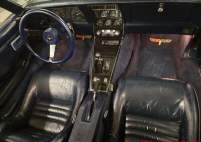 1980 Dark Blue Corvette Manual Transmission For Sale