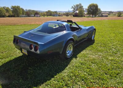 1980 Dark Blue Corvette Manual Transmission For Sale