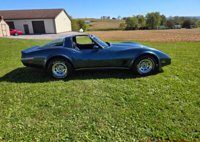 1980 Dark Blue Corvette Manual Transmission For Sale