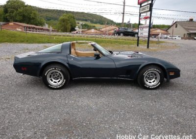1980 Dark Blue Corvette Manual Transmission For Sale