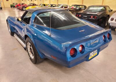 1980 Bright Blue Corvette For Sale