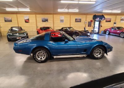 1980 Bright Blue Corvette For Sale