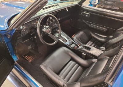 1980 Bright Blue Corvette For Sale