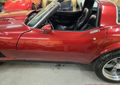 1980 Burgundy Corvette Black Interior For Sale