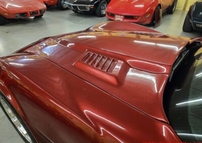 1980 Burgundy Corvette Black Interior For Sale