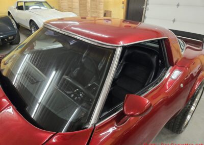 1980 Burgundy Corvette Black Interior For Sale