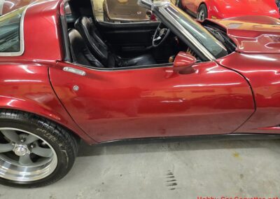 1980 Burgundy Corvette Black Interior For Sale