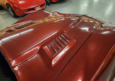 1980 Burgundy Corvette Black Interior For Sale