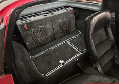 1980 Burgundy Corvette Black Interior For Sale