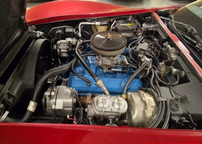 1980 Burgundy Corvette Black Interior For Sale