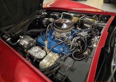 1980 Burgundy Corvette Black Interior For Sale