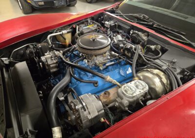 1980 Burgundy Corvette Black Interior For Sale