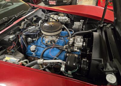 1980 Burgundy Corvette Black Interior For Sale