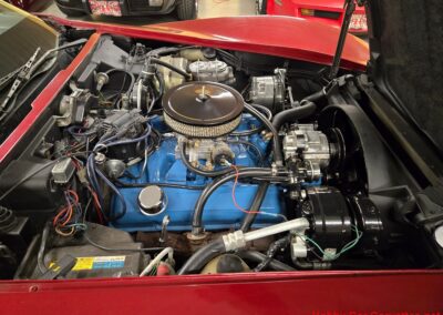 1980 Burgundy Corvette Black Interior For Sale