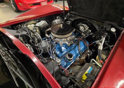 1980 Burgundy Corvette Black Interior For Sale