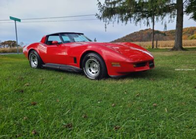 1980 Real Red Corvette T Top