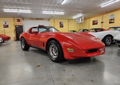 1980 Red Corvette 4spd T Top