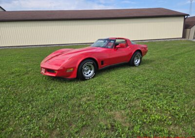 1980 Red Red Corvette 23k Miles 1 Family Owned 4spd T Top