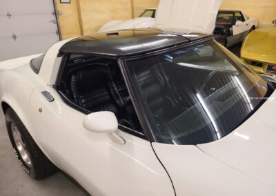 1980 White Corvette Black Interior 4spd For Sale