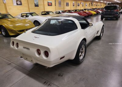 1980 White Corvette Black Interior 4spd For Sale