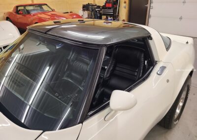 1980 White Corvette Black Interior 4spd For Sale