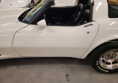 1980 White Corvette Black Interior 4spd For Sale