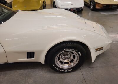 1980 White Corvette Black Interior 4spd For Sale