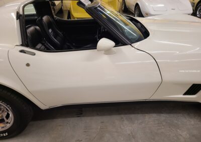 1980 White Corvette Black Interior 4spd For Sale