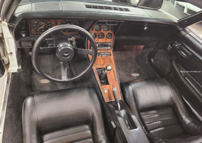 1980 White Corvette Black Interior 4spd For Sale