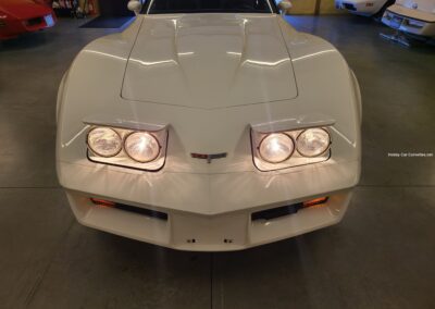 1980 White Corvette Black Interior 4spd For Sale