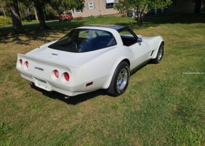 1980 White Corvette Black Interior 4spd For Sale