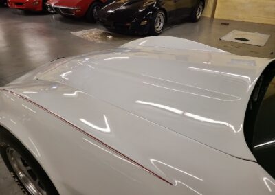 1980 White Corvette Red Int For Sale