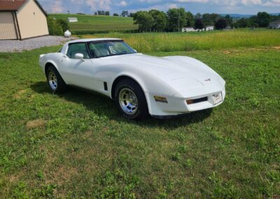 1980 White Corvette 4spd For Sale