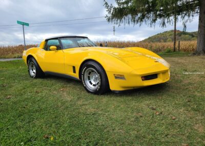 1980 Yellow Corvette 4spd For Sale