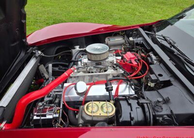 1981 Two Tone Autumn Red Dark Claret C3 Corvette For Sale