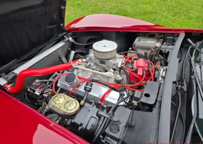 1981 Two Tone Autumn Red Dark Claret C3 Corvette For Sale