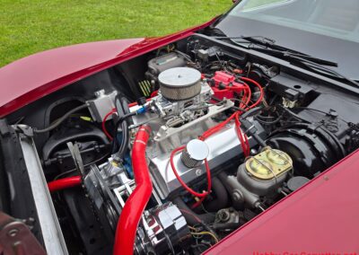 1981 Two Tone Autumn Red Dark Claret C3 Corvette For Sale