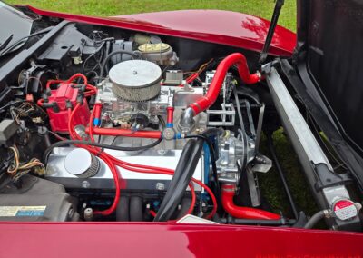 1981 Two Tone Autumn Red Dark Claret C3 Corvette For Sale