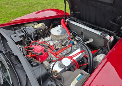 1981 Two Tone Autumn Red Dark Claret C3 Corvette For Sale
