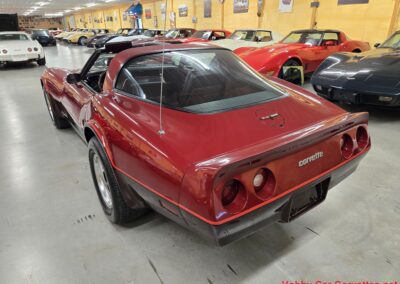1981 Two Tone Autumn Red Dark Claret C3 Corvette For Sale