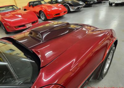 1981 Two Tone Autumn Red Dark Claret C3 Corvette For Sale