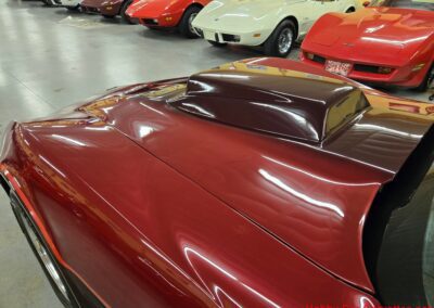 1981 Two Tone Autumn Red Dark Claret C3 Corvette For Sale